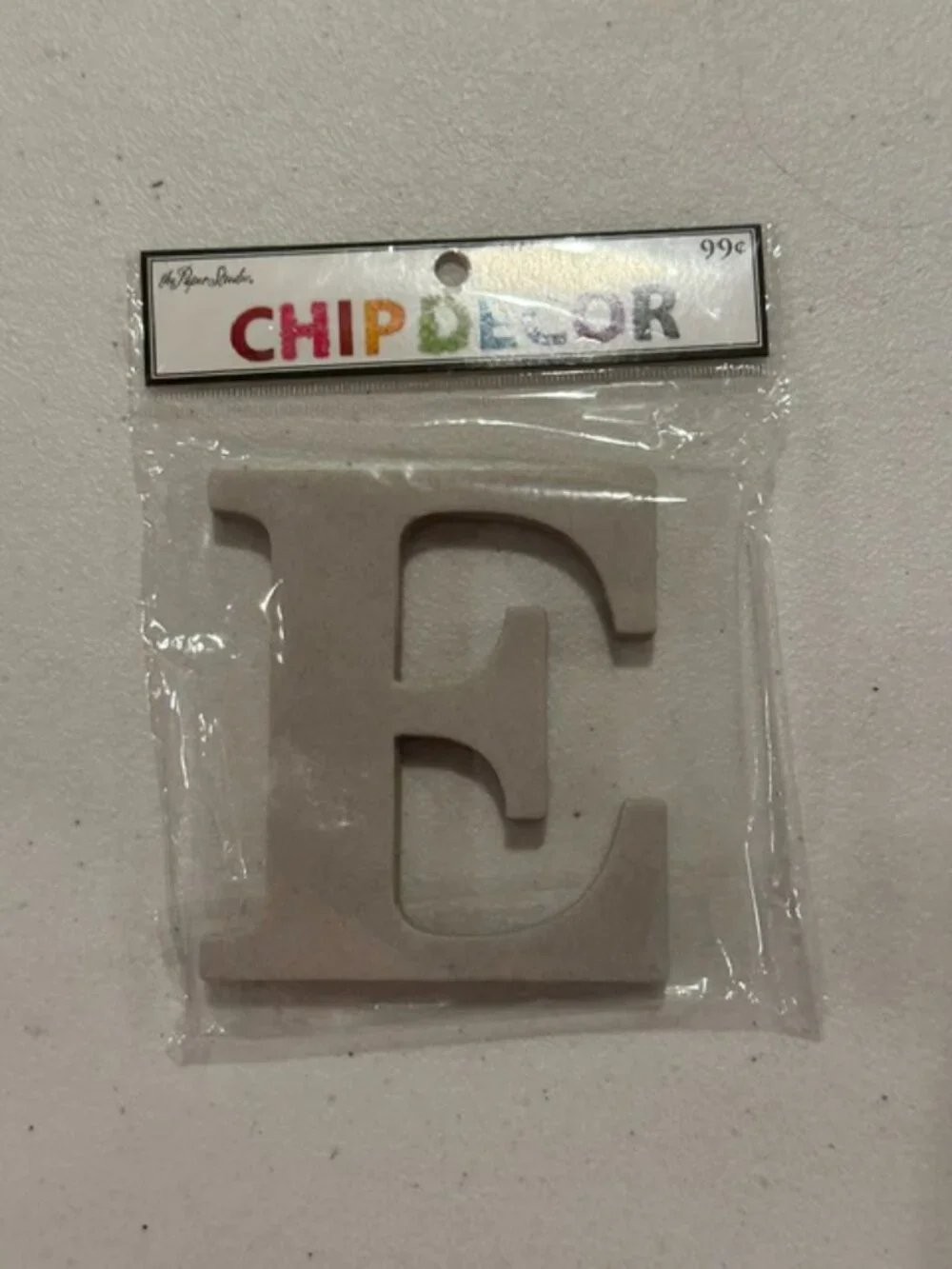 Lot of NINE (9) The Paper Studio Chip Decor 3.5